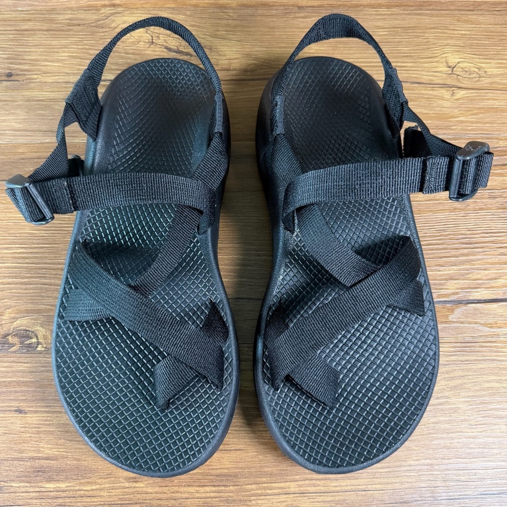 Chaco Z1 Classic Black Outdoor Hiking Sandals Men’s Size 9 Vibram Shoes
